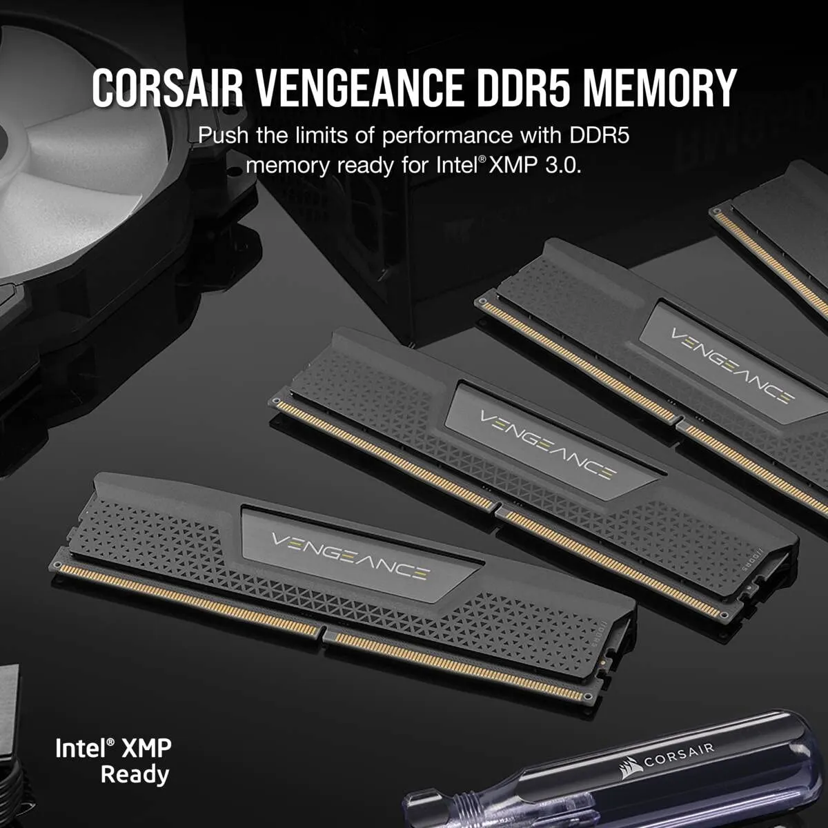 Corsair Desktop Ram 16GB DDR5 5200MHz Vengeance view 6